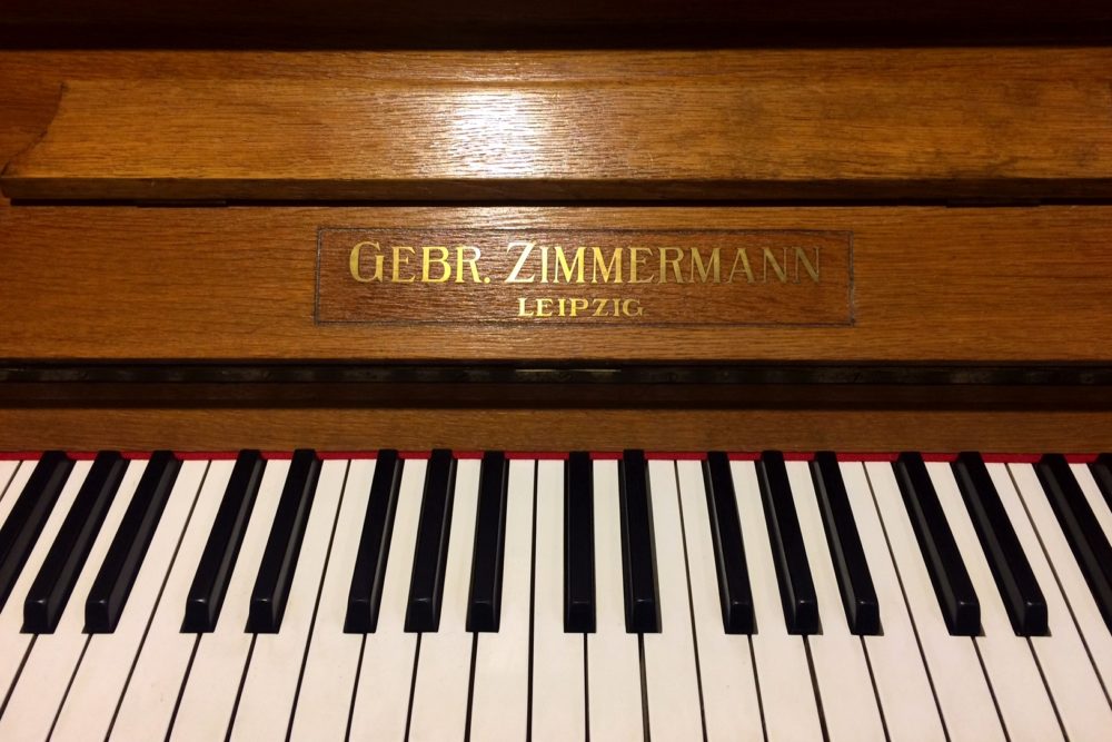 Zimmermann Klaviertasten