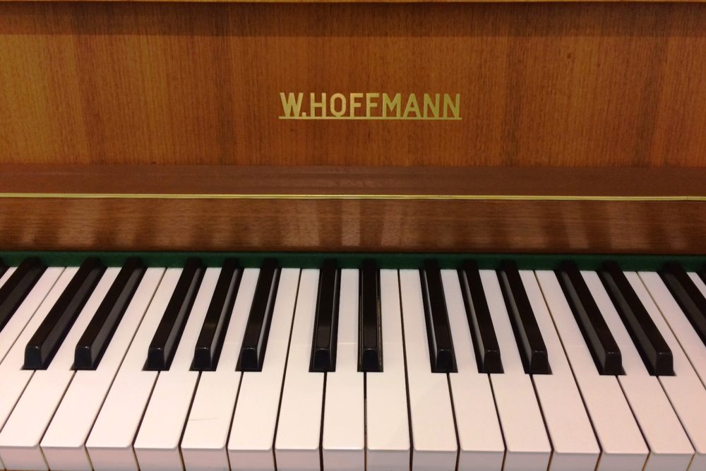 W. Hoffmann Piano Tasten