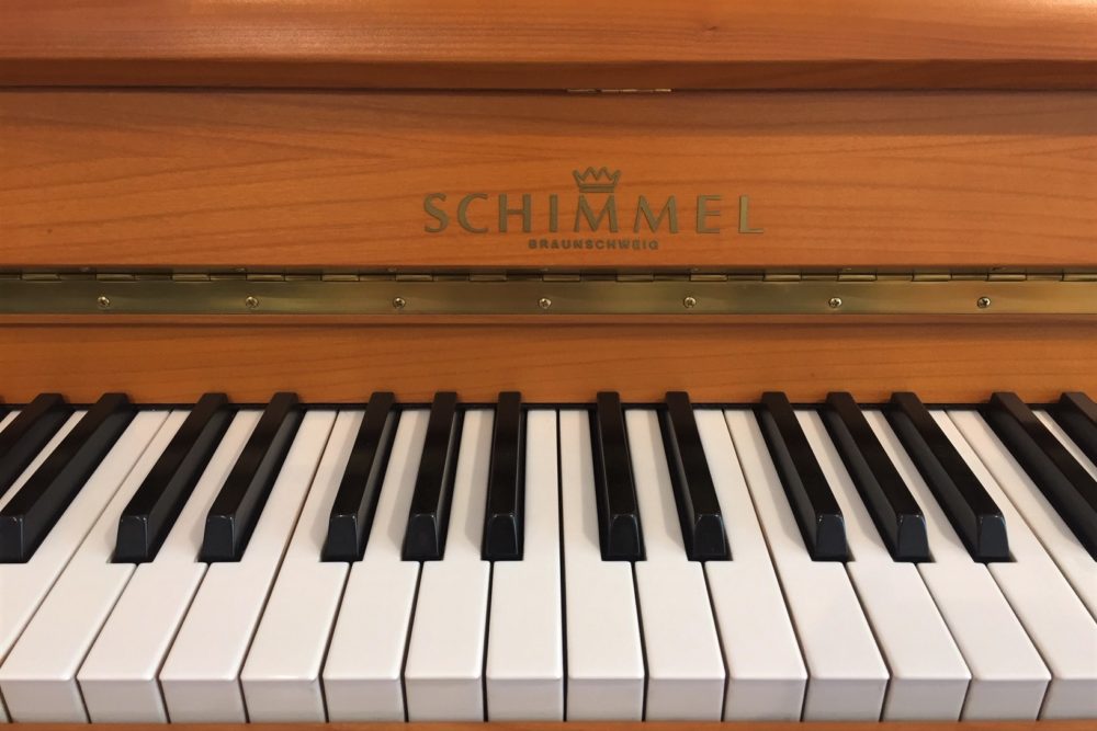 Schimmel-Klaviertasten