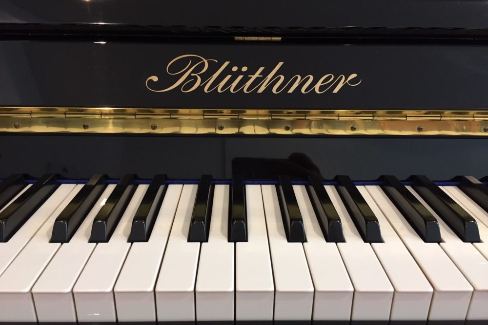 Blüthner-Klaviertastatur