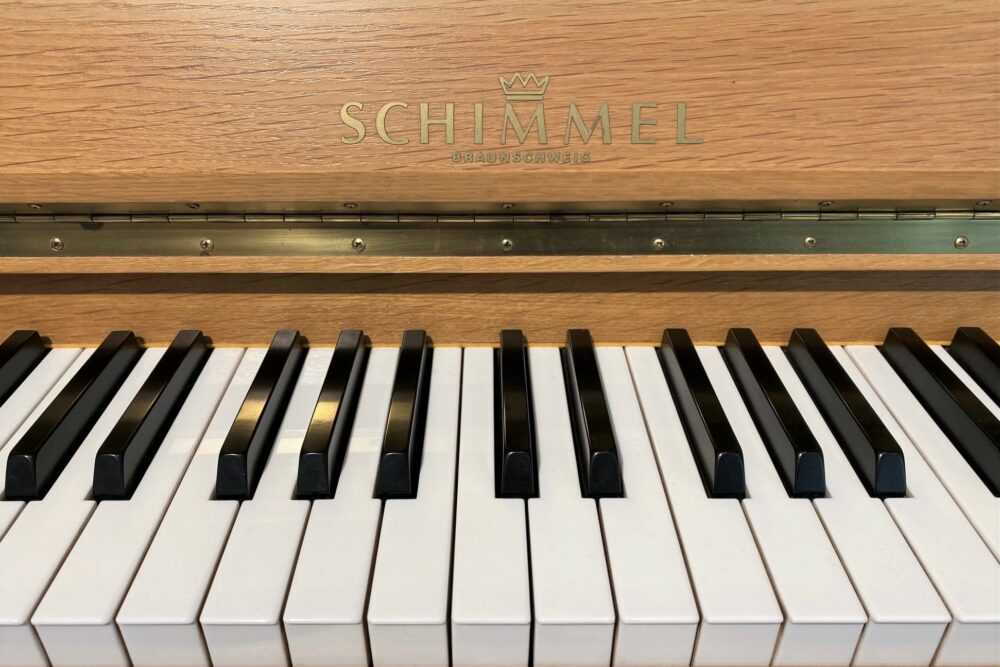 Schimmel-Klaviertasten