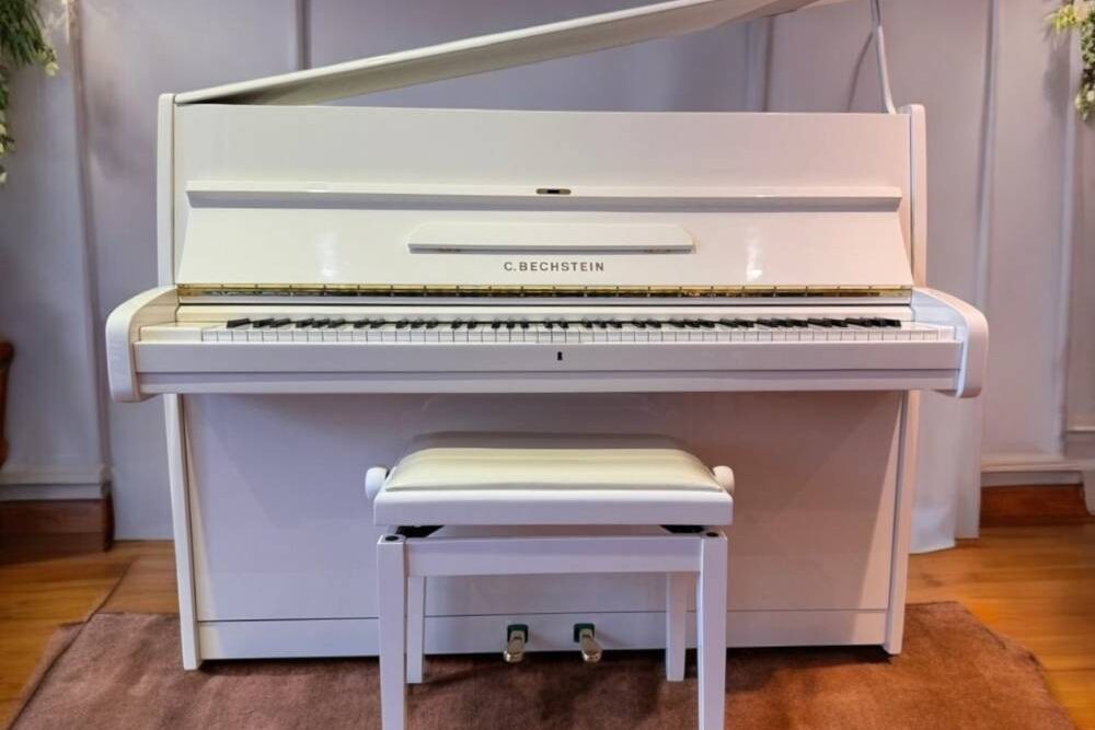 C.Bechstein-Klavier-Weiß-Hochglanz-12N