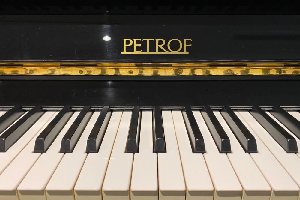 Petrof-Klaviertastatur