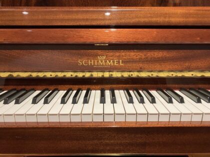 Schimmel-Klaviertastatur