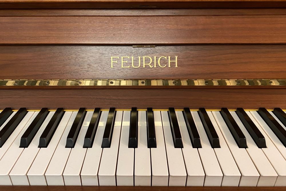 Feurich-Klaviertastatur