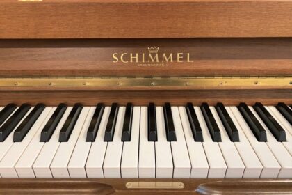 Gebrauchtes Schimmel 118T Klaviertasten