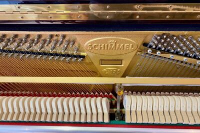 Gebrauchtes-Schimmel-Klavier-C-124-Makassar-Renner-Mechanik