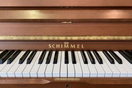 Schimmel Klaviertastatur
